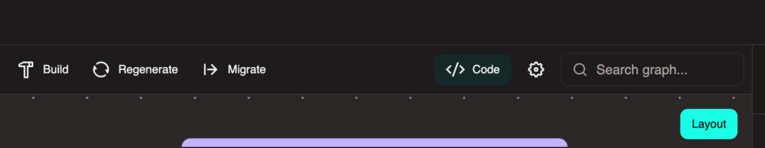 Code view button