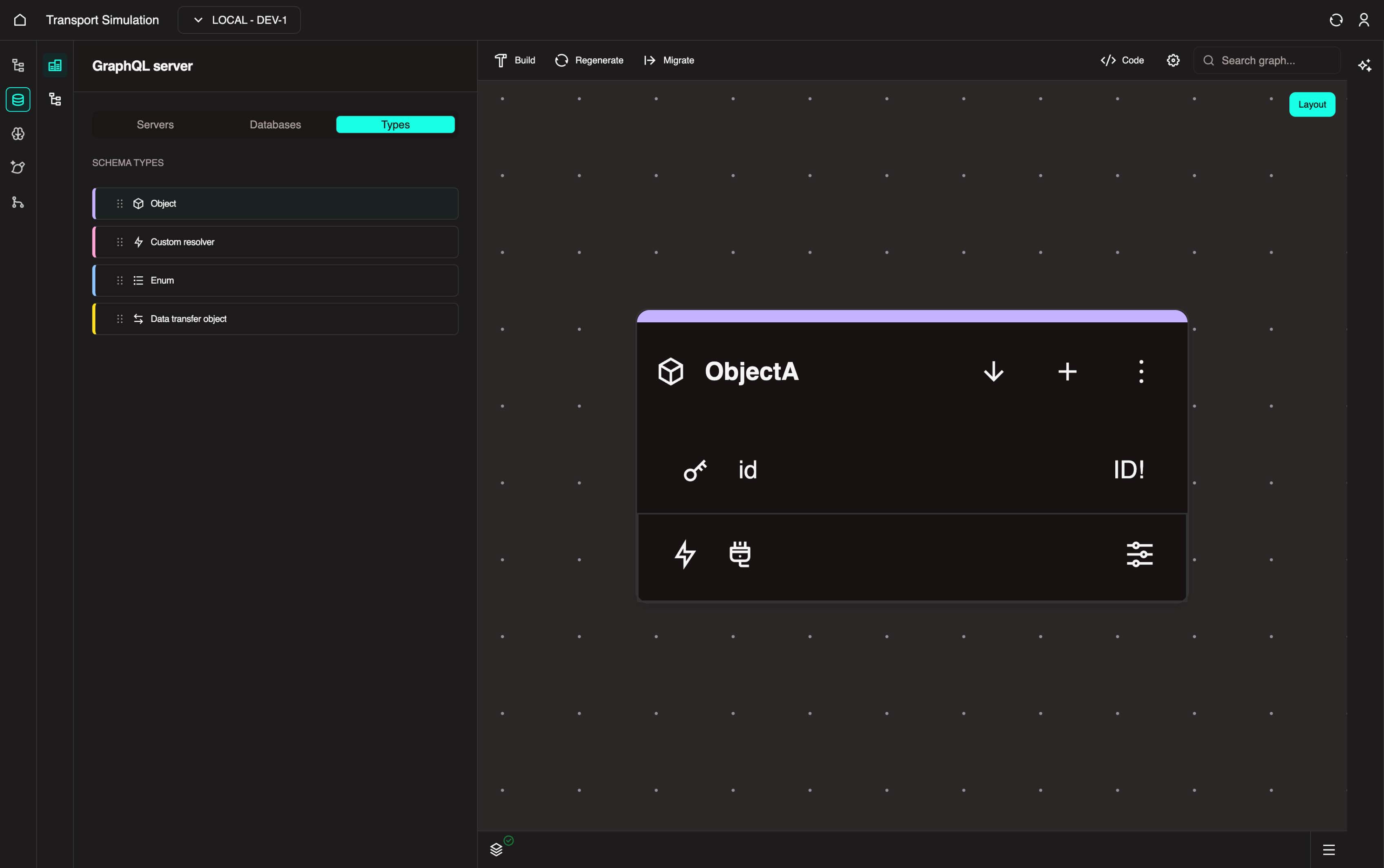 Create object