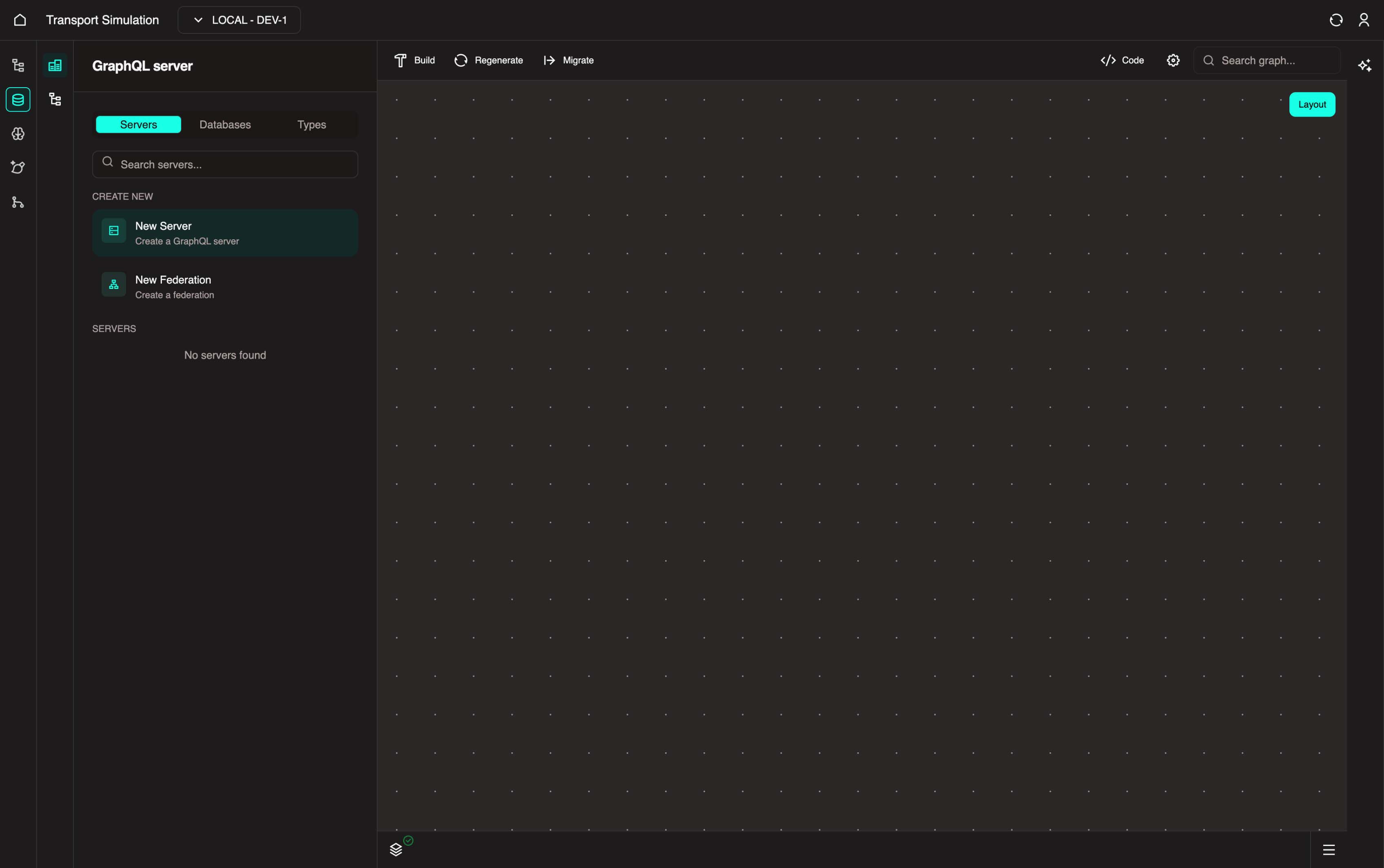 Create server
