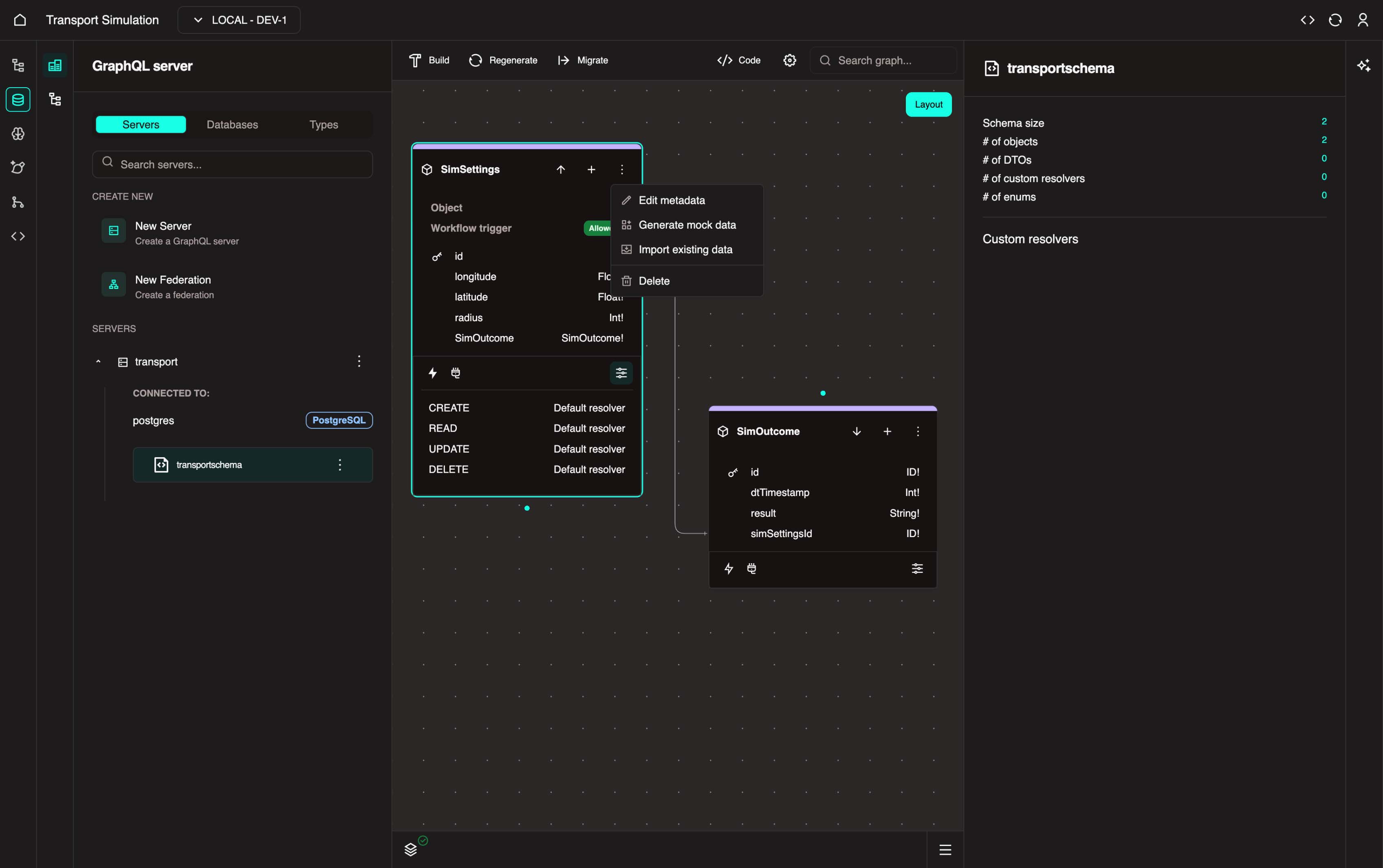 Data attachment options