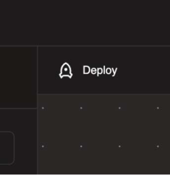 Deploy button
