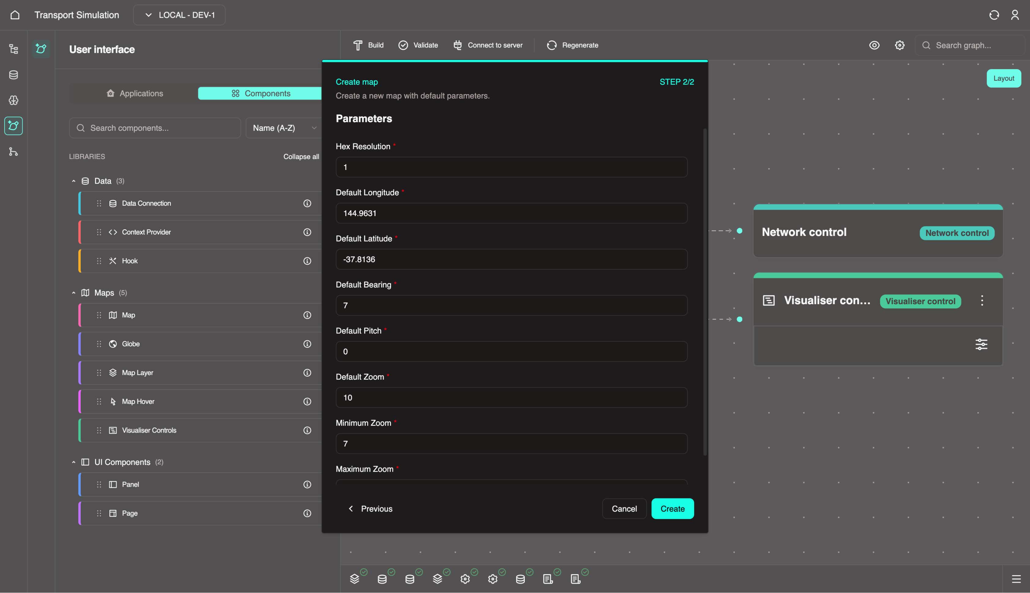 Create map step2