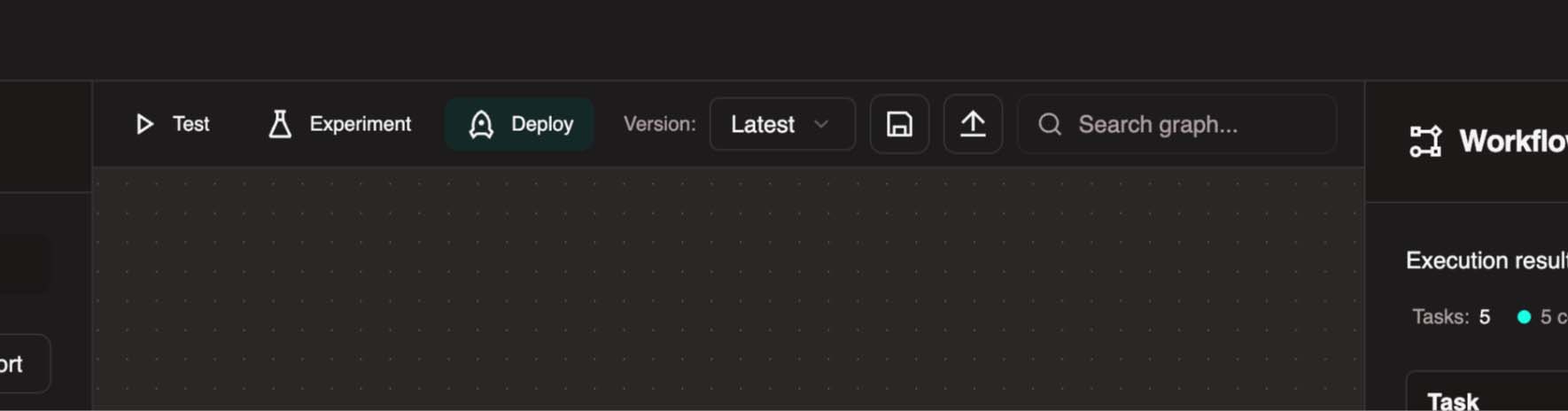 Deploy button