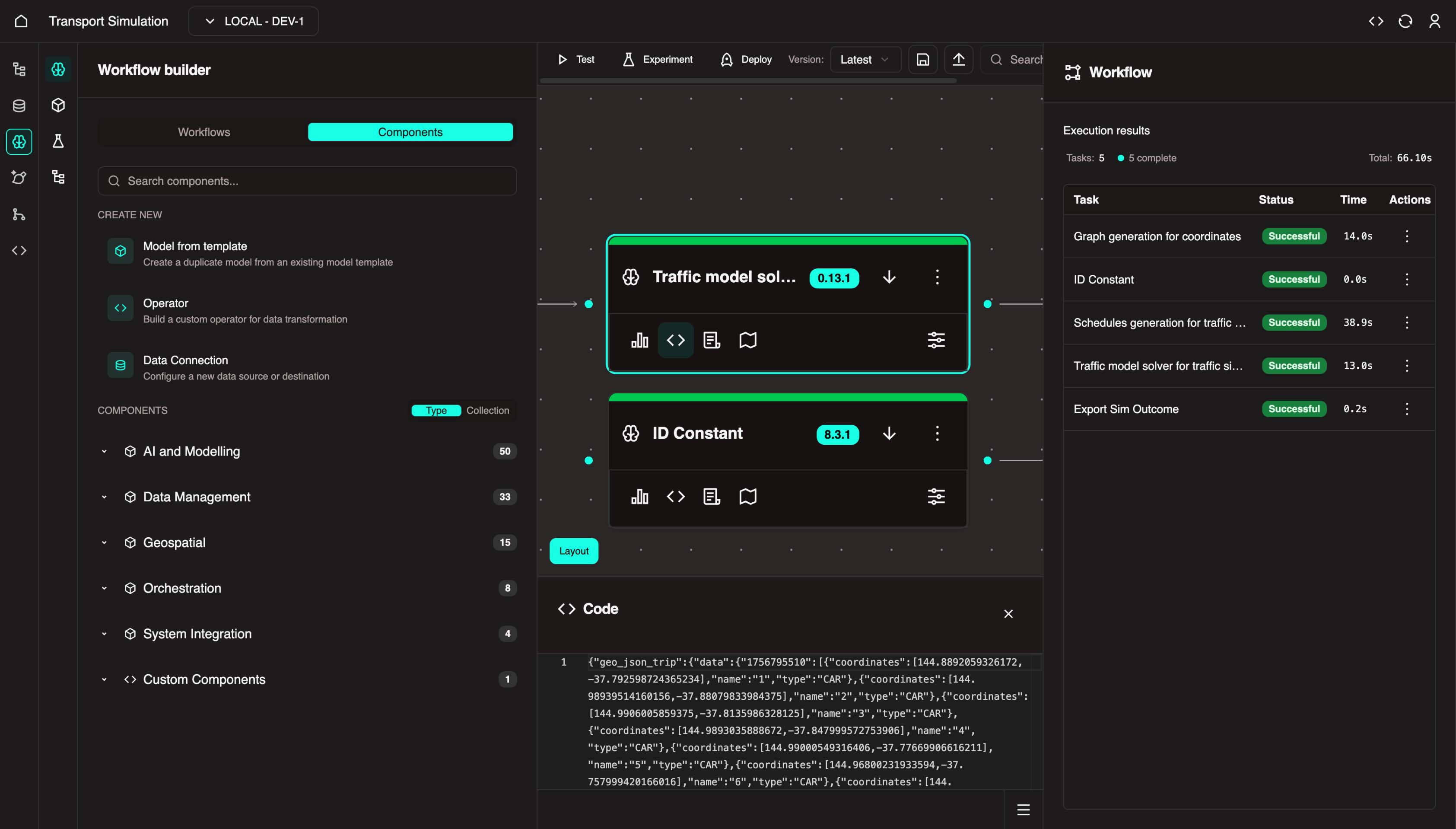 traffic mode view code