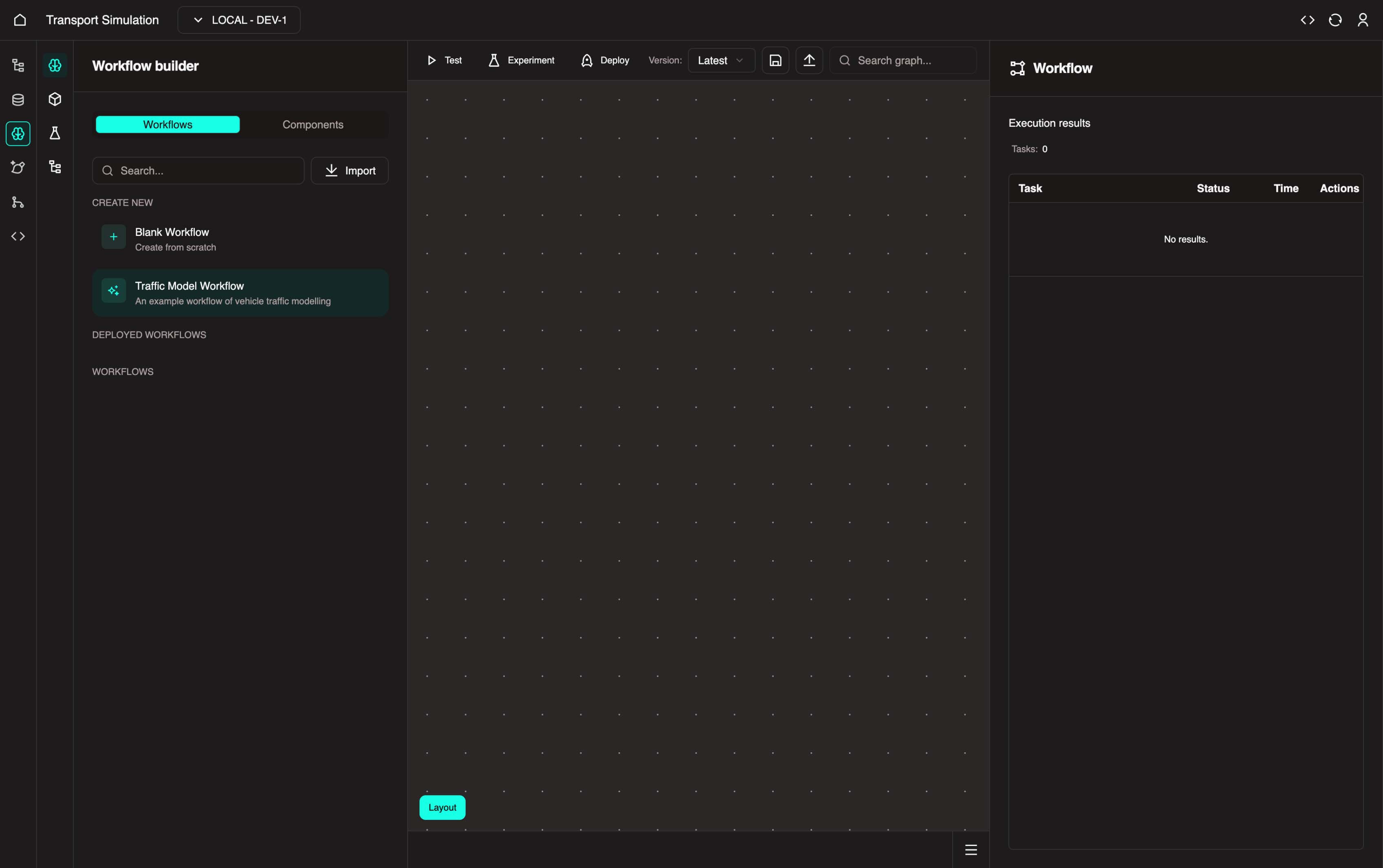 Create workflow